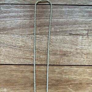 Melinda Maria Baby, Not Basic Tennis Necklace 16”